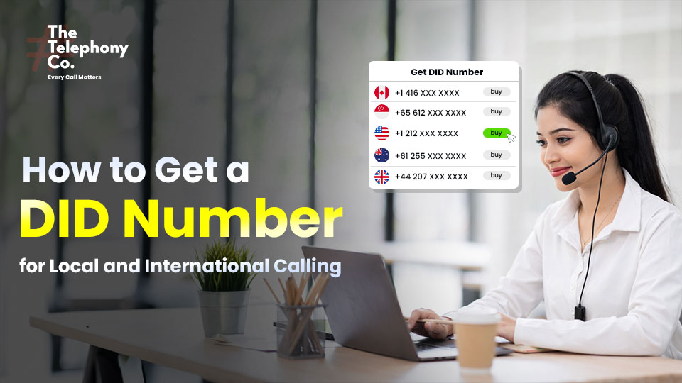 How to get DID Numbers