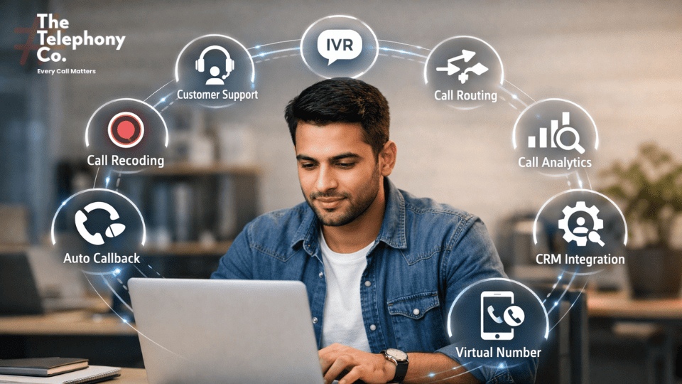 Cloud Telephony Features for E-Commerce